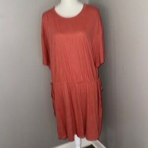 Old Navy Rust Orange Dress
